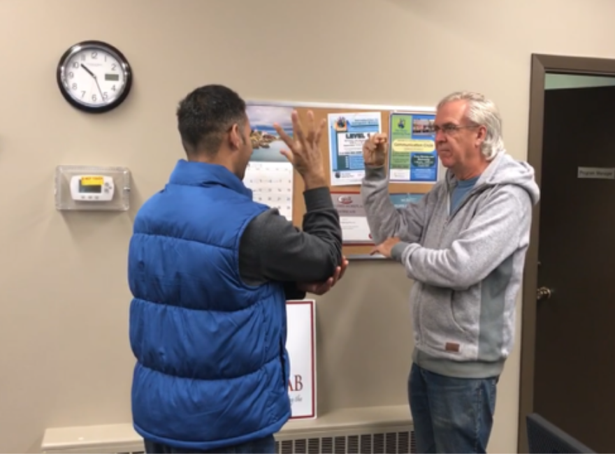 Volunteer John ASL blog post